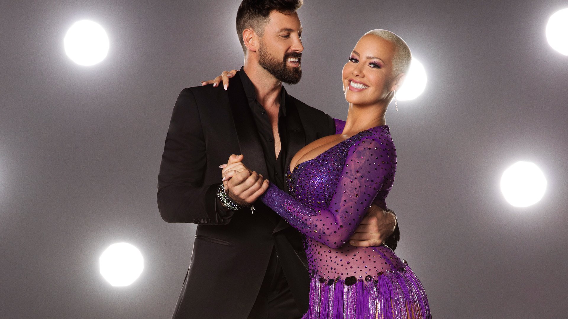 Maksim Chmerkovskiy and Amber Rose