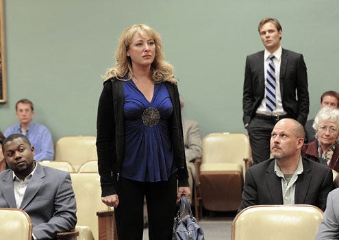 Scoundrels - Season 1 - "And Jill Came Tumbling After" - Virginia Madsen and Patrck Flueger