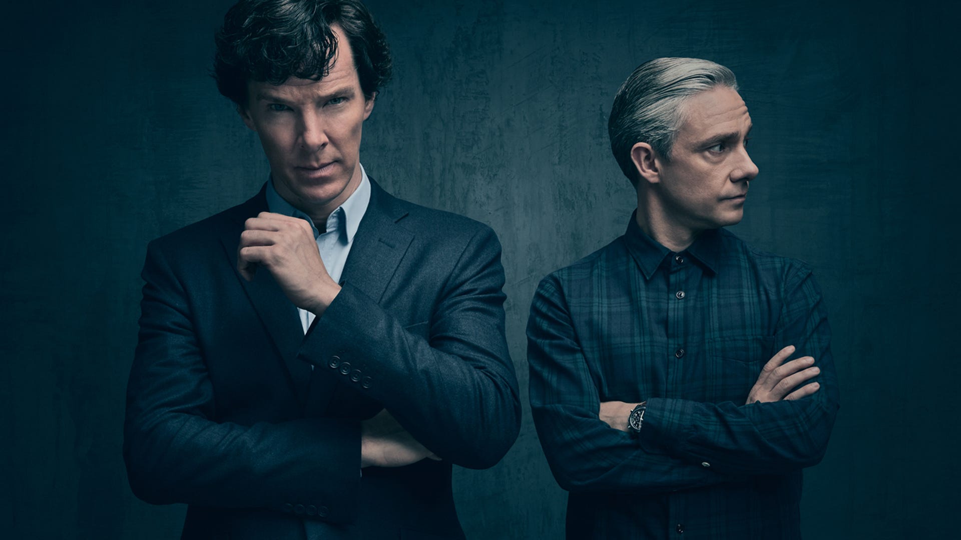 Benedict Cumberbatch and Martin Freeman, Sherlock