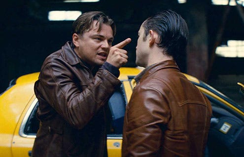 Inception - Leonardo DiCaprio, Joseph Gordon-Levitt