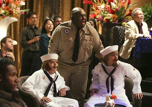 Suite Life on Deck - Season 1 - "Show and Tell" - Cole Sprouse as Cody, Windell Middlebrooks and Dylan Sprouse as Zack