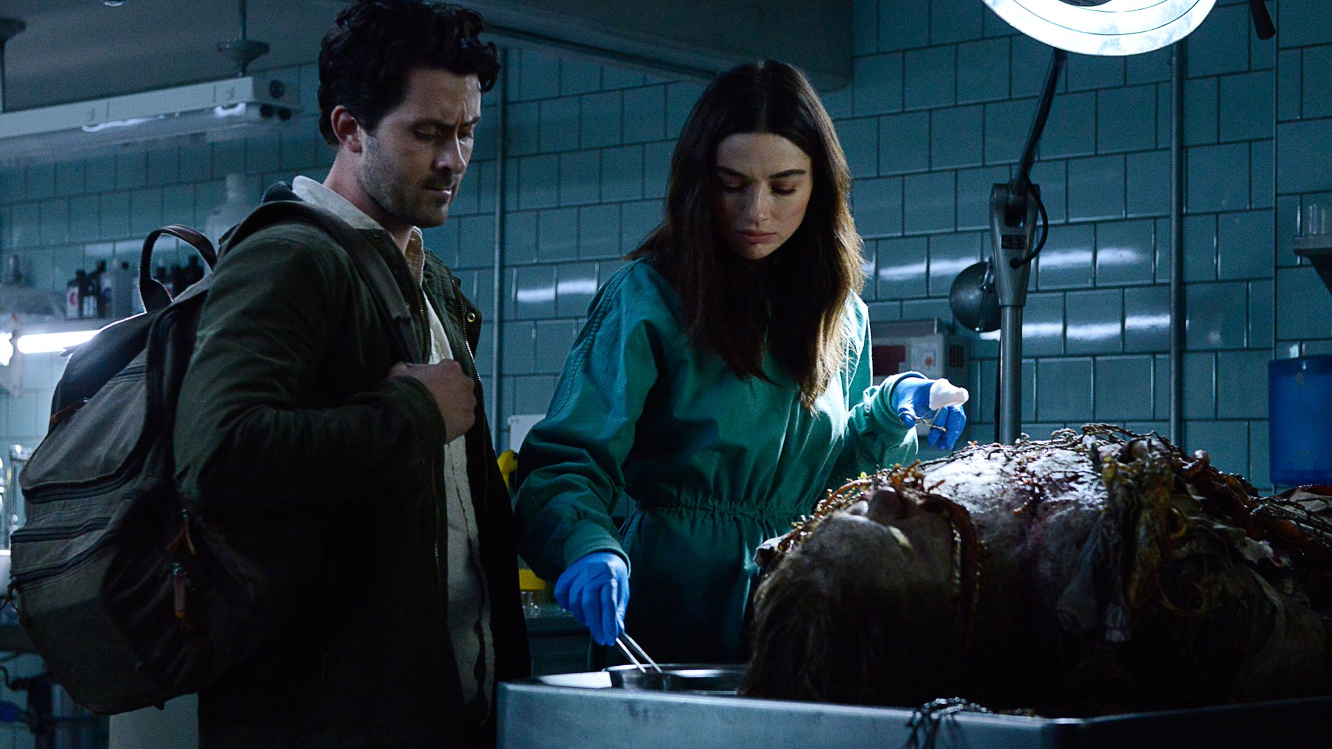 Andy Bean, Crystal Reed; Swamp Thing