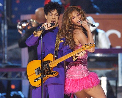 Prince and Beyonce - The 46th Annual Grammy Awards, February 8, 2004
