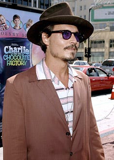 Johnny Depp - "Charlie and the Chocolate Factory" Los Angeles premiere, July 10, 2005