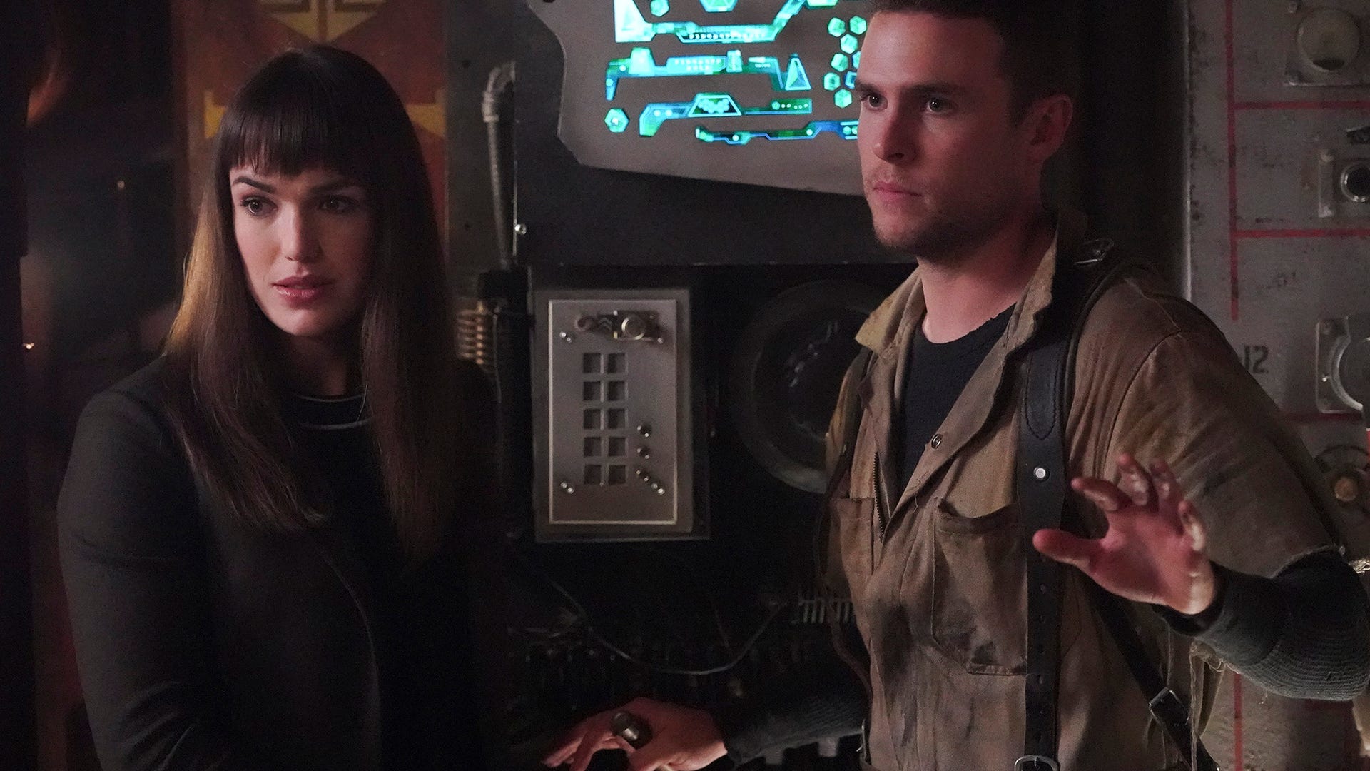 Iain De Caestecker and Elizabeth Henstridge, Agents of S.H.I.E.L.D.
