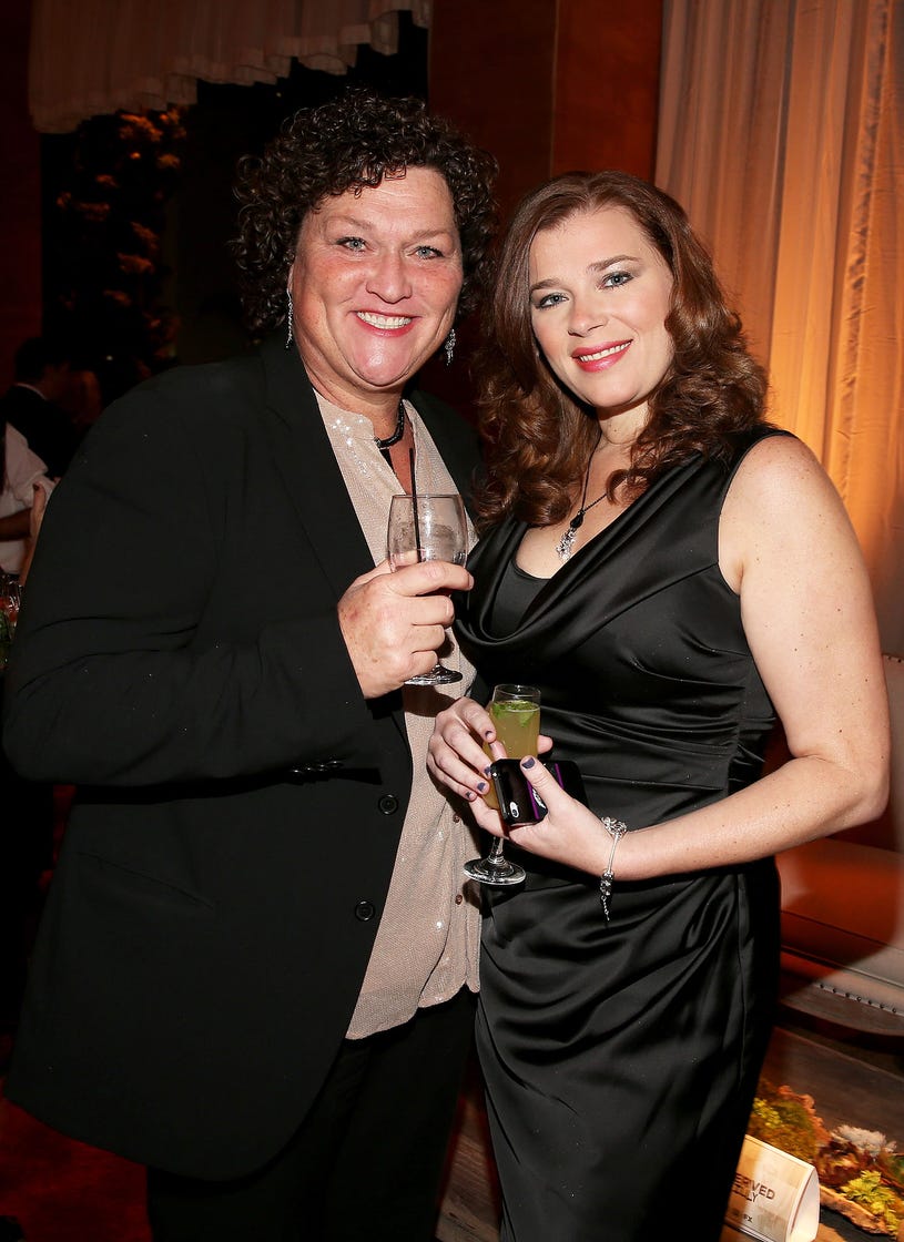 Dot Jones and Bridgett Casteen - Fox Broadcasting Company, 20th Century Fox and FX 2012 Post Emmy Party in Los Angeles, September 23, 2012