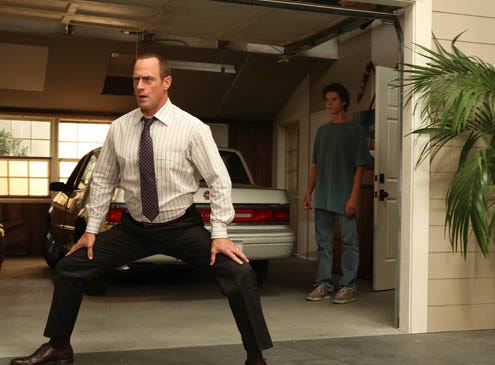 Surviving Jack - Season 1 - "How Do You Talk To An Angel " - Connor Buckley as Frankie, Christopher Meloni as Jack