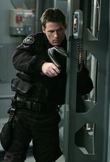 Stargate SG-1 - Season 10 finale, "Unending" - Ben Browder as Lt. Col. Cameron Mitchell