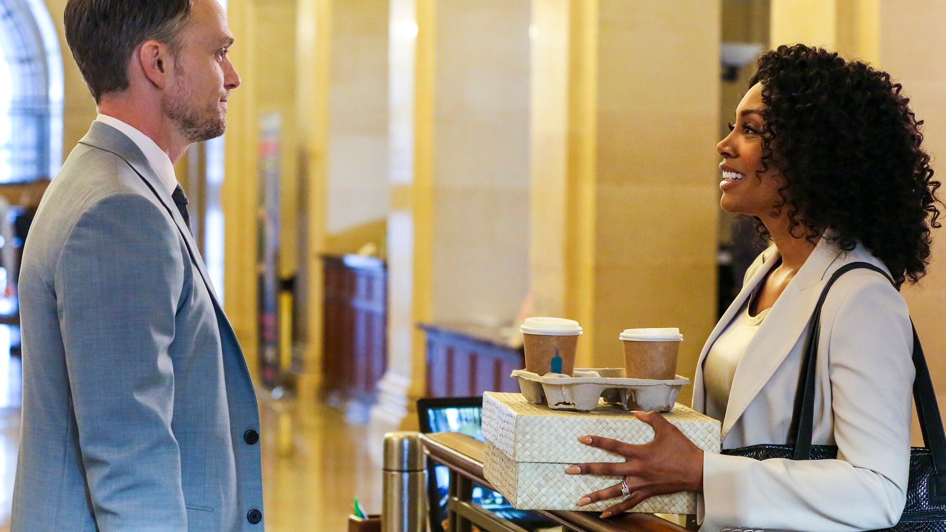 Wilson Bethel and Simone Missick, All Rise