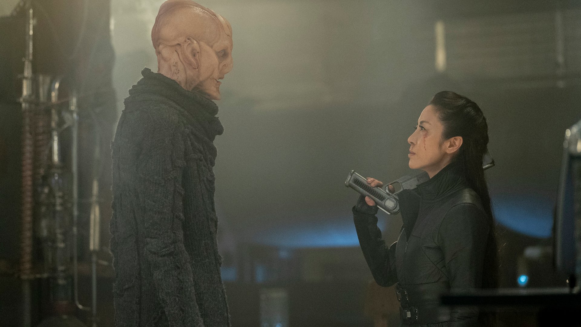 Doug Jones and Michelle Yeoh, Star Trek: Discovery