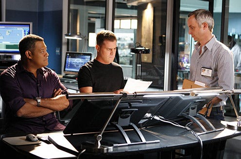 CSI: Crime Scene Investigation - Season 10 - "The Lost Girl" - Laurence Fishburne, George Eads, Wallace Langham