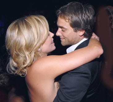 Charlize Theron and Stuart Townsend - InStyle & Warner Bros. 2006 Golden Globes After Party