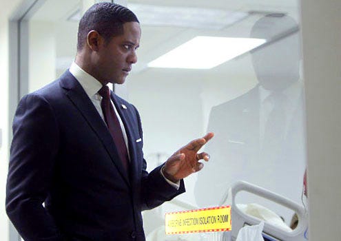 The Event - Season 1 - "A Matter of Life and Death" - Blair Underwood as U.S. President Elias Martinez