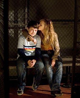 Saving Grace - Season 1, "A Language of Angels" - Dylan Minnette as Clay, Holly Hunter as Grace