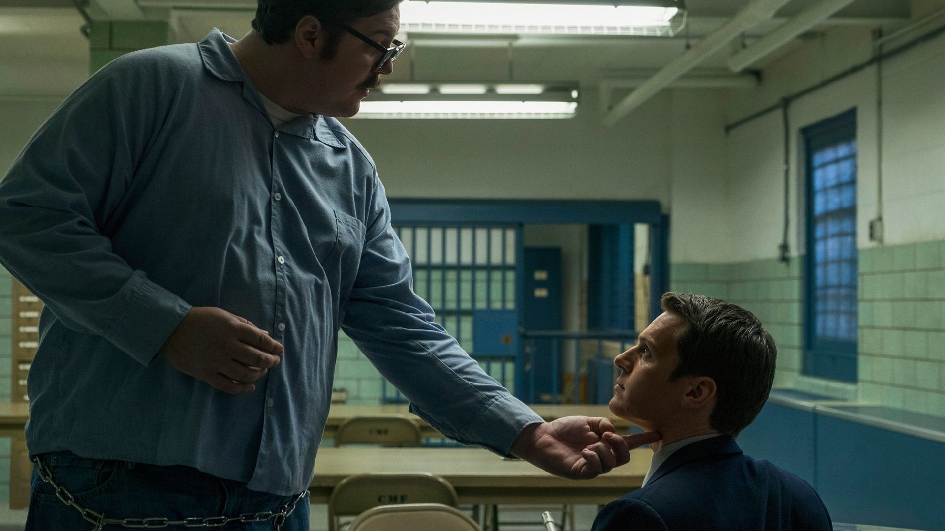 Cameron Britton, Jonathan Groff; Mindhunter