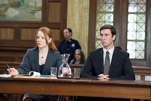 Law & Order: Special Victims Unit - Season 14 - "Her Negotiation" - Lauren Ambrose and Pablo Schreiber