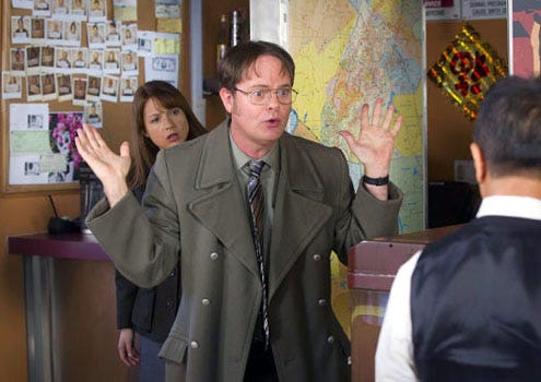 The Office - Season 7 - "The Search" - Rainn Wilson as Dwight Schrute