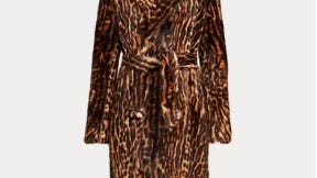 ​Leopard-Print Haircalf Coat, Ralph Lauren x Friends