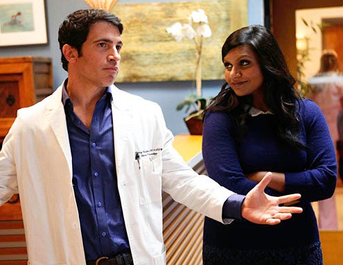 The Mindy Project - Season 1 - "Two to One" - Chris Messina, Mindy Kaling