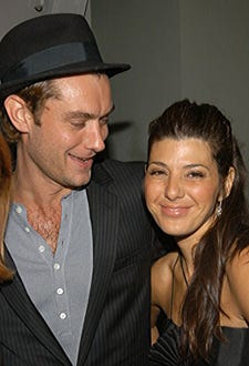 Jude Law and Marisa Tomei - Grand Classics Evening in Honor of Cinema and "Alfie", October 19, 2004