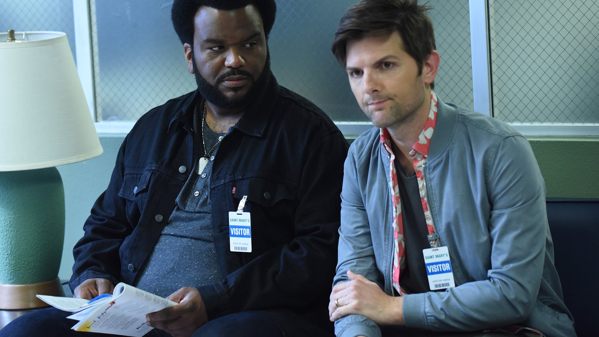 Craig Robinson and Adam Scott, Ghosted