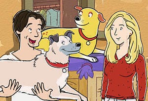 First Look: Jon Hamm And His Dog Get Animated for Martha Speaks