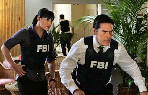Criminal Minds - Season 4 - "Conflicted" - Paget Brewster, Thomas Gibson