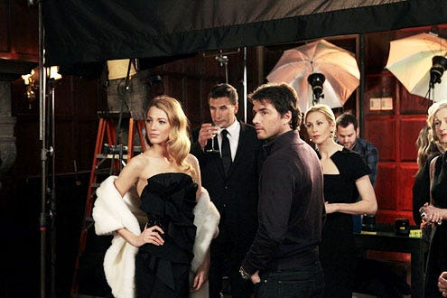 Gossip Girl - Season 4 - "The Kids Stay In the Picture" - Blake Lively, Billy Baldwin, Matthew Settle and Kelly Rutherford