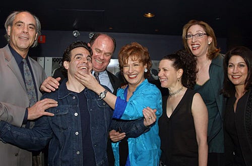 Robert Klein, Mario Cantone, John Hansbury, Joy Behar, Susie Essman, Judy Gold and Caroline Hirsch - "Stand Up For Madeline" hosted by The Ovarian Cancer Research Fund - May 2003