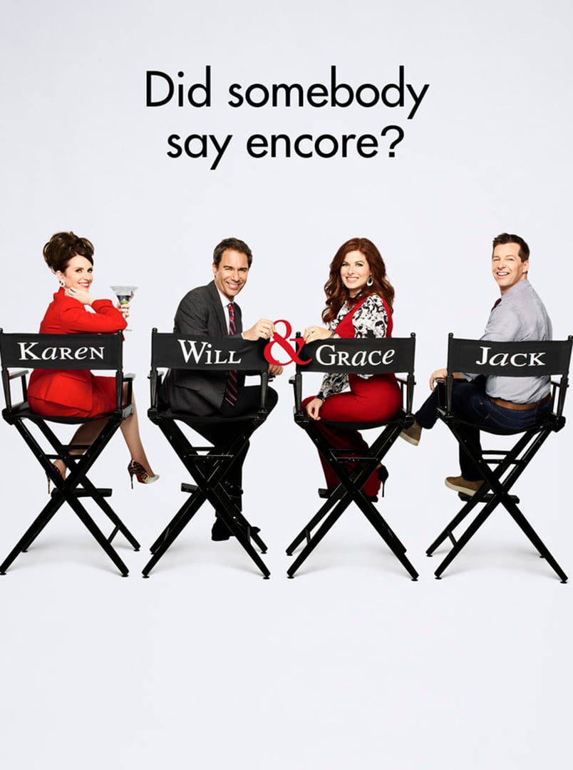 Megan Mullally, Eric McCormack, Debra Messing and Sean Hayes, Will & Grace