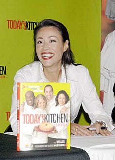 Ann Curry - "Today's" Kitchen Cookbook Signing - 2005