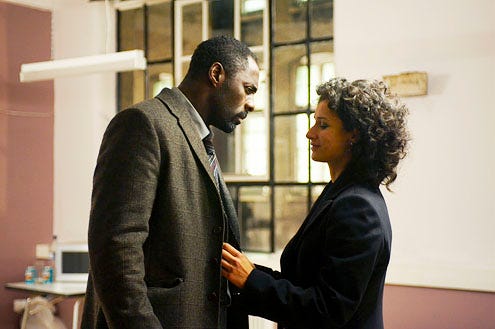 Luther - Season 1 - Idris Elba and Indira Varma