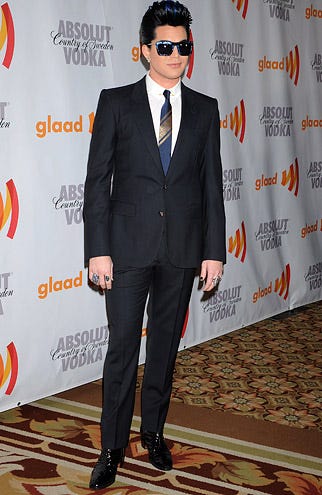 Adam Lambert - The 21st Annual GLAAD Media Awards, April 17, 2010