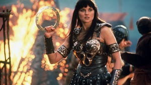 Check Out Lucy Lawless in This Loving Xena Reunion Photo