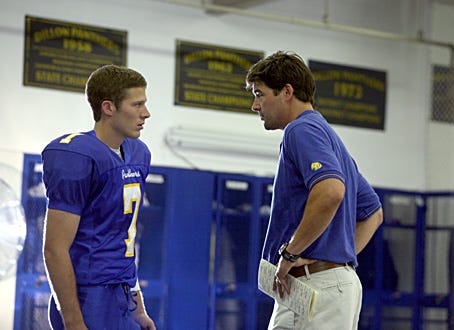 Friday Night Lights - "Wind Sprints" - Zach Gilford and Kyle Chandler