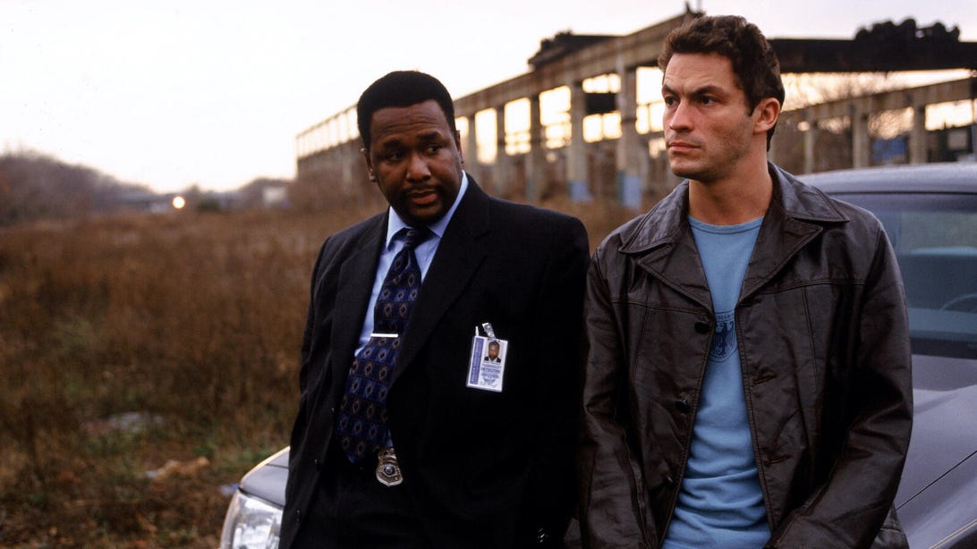 Wendell Pierce and Dominic West, The Wire