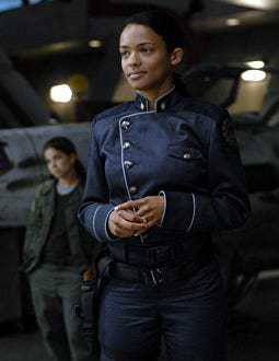 Battlestar Galactica - Season 3 - "The Passage" - Kandyse McClure as Dualla