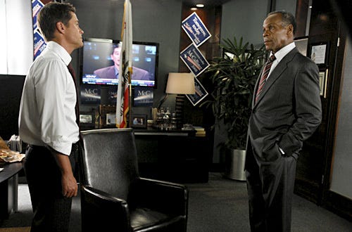 Brothers & Sisters - Season 2, "Two Places" - Rob Lowe as Robert, Danny Glover as Isaac