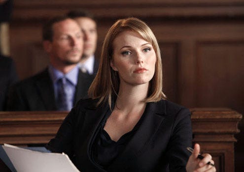 Law & Order: SVU - Season 12 - "Branded" - Melissa Sagemiller as ADA Jill Hardwick