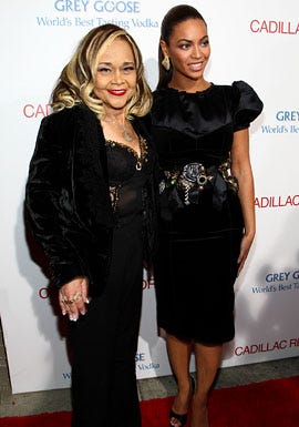 Etta James and Beyonce - The "Cadillac Records" premiere, November 24, 2008