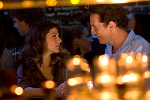 The Lincoln Lawyer - Marisa Tomei as Maggie McPherson and atthew McConaughey as Mick Haller