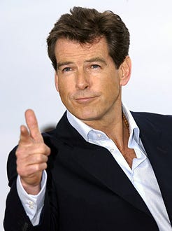 Pierce Brosnan - Cannes 2002 James Bond - "Die Another Day" Photo Call, May 18, 2002