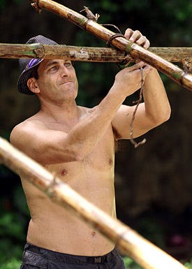 Survivor: Micronesia - Jonathan Penner during the first episode