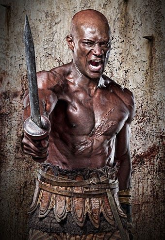 Spartacus: Gods of the Arena - Peter Mensah as Oenonaus