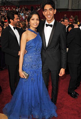 Freida Pinto and Dev Patel - The 81st Annual Academy Awards, February 22, 2009