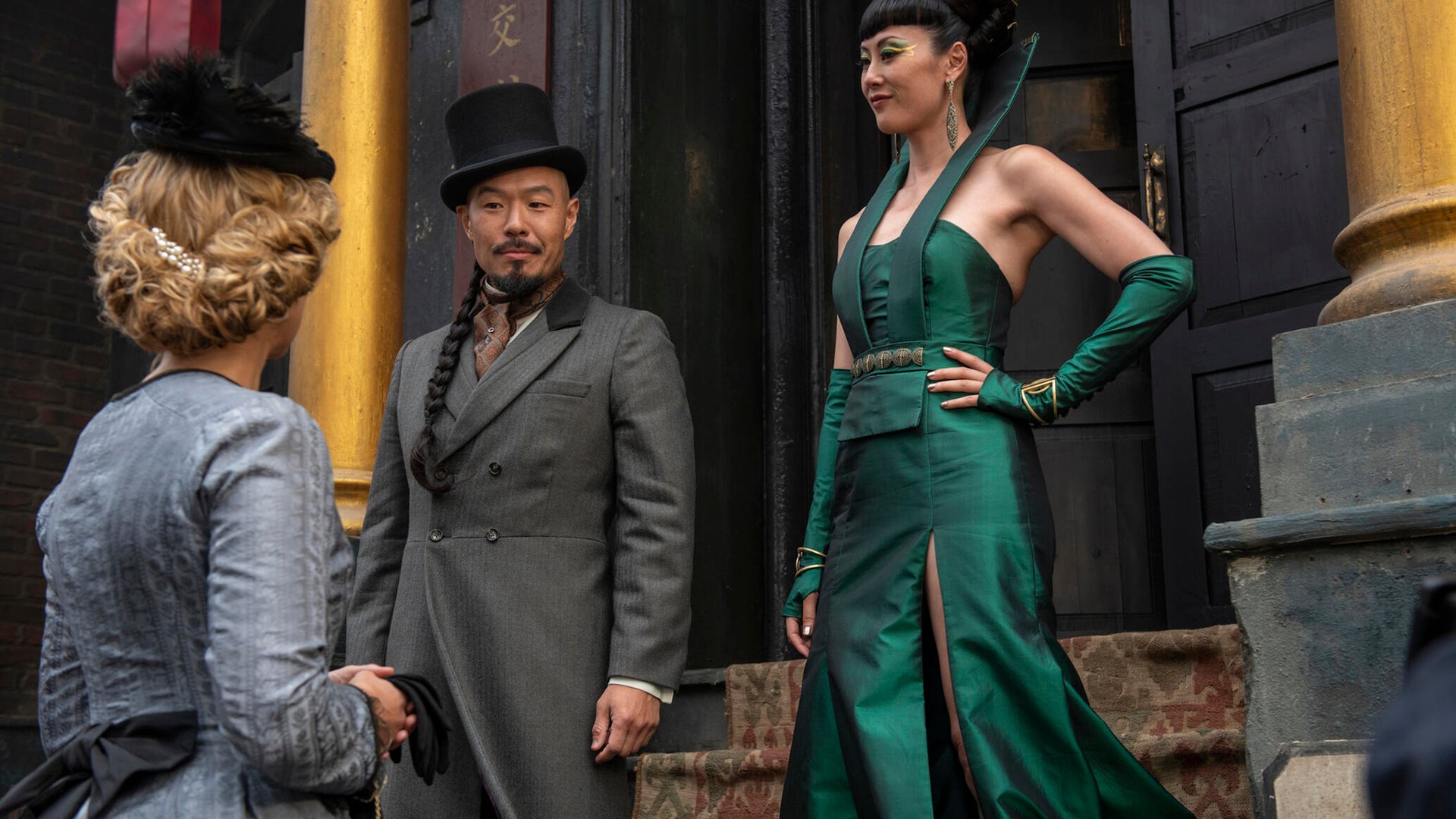 Miranda Raison, Hoon Lee, and Olivia Cheng, Warrior