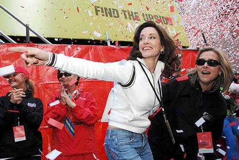 Lilly Tartikoff and Meredith Vieira - The 10th Annual Entertainment Industry Foundation's Revlon Run/Walk For Women in New York City, May 5, 2007