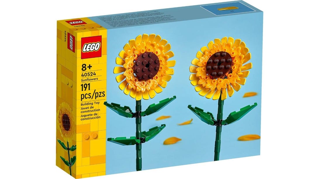 lego-sunflowers