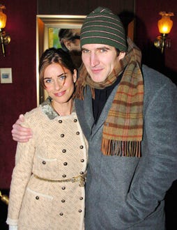 Amanda Peet and David Benioff - "Something's Gotta Give" - New York Premiere, December 2003