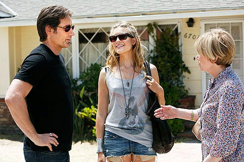 Californication - Season 6 - "Blind Faith" - David Duchovny, Maggie Grace and Mary Kay Place
